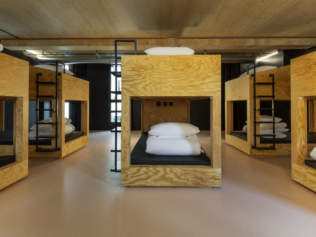 Cama en dormitorio compartido (dormitorio compartido masculino) JO&JOE Paris - Gentilly Hotel - Hostel