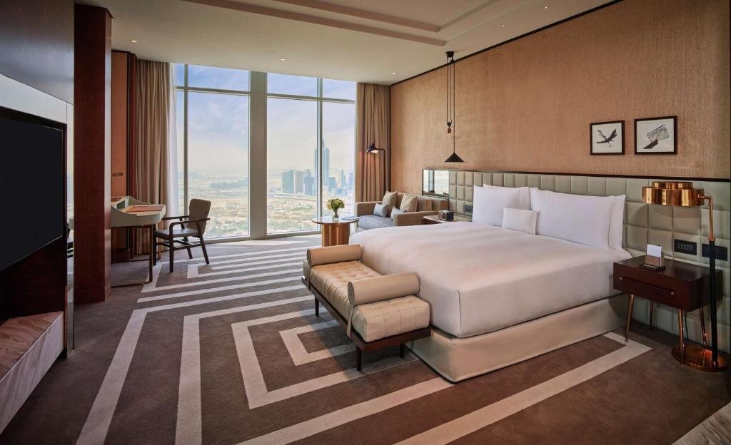 Двухместный люкс Corner Skyline View Waldorf Astoria Dubai International Financial Centre
