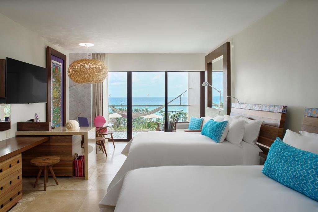 Double Junior Suite with ocean view Hotel Xcaret Arte - All Parks / All Fun Inclusive, Adults Only