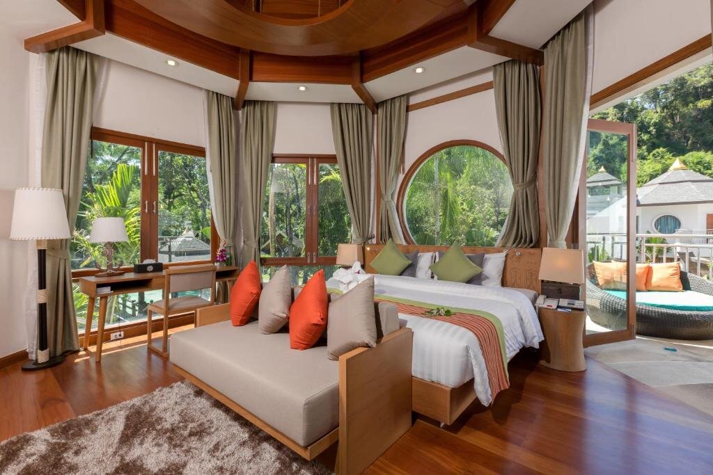 Двухместный номер Pool Luxury Grand с балконом Krabi Resort- SHA Extra Plus