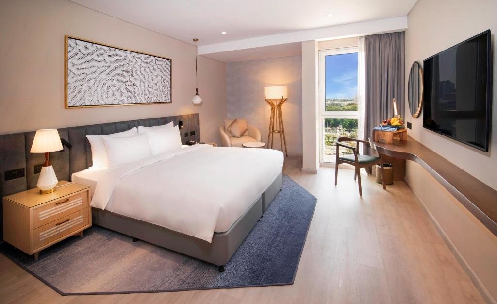 Двухместный Lounge Access номер Executive с видом на море Radisson Blu Hotel & Resort, Abu Dhabi Corniche