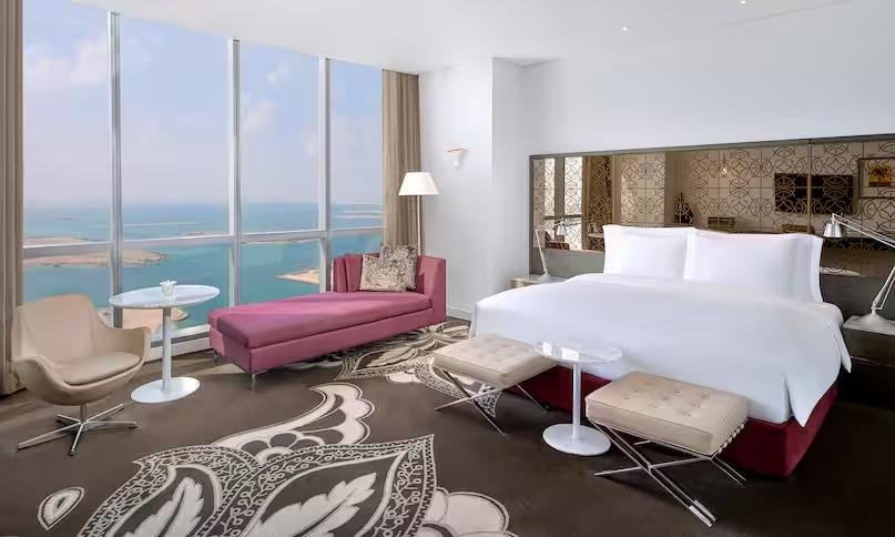 Двухместный номер Grand Premier с видом на море Conrad Abu Dhabi Etihad Towers