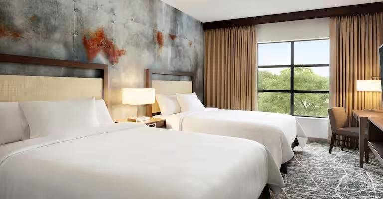 2-room Quadruple Suite Embassy Suites by Hilton San Antonio Brooks Hotel & Spa