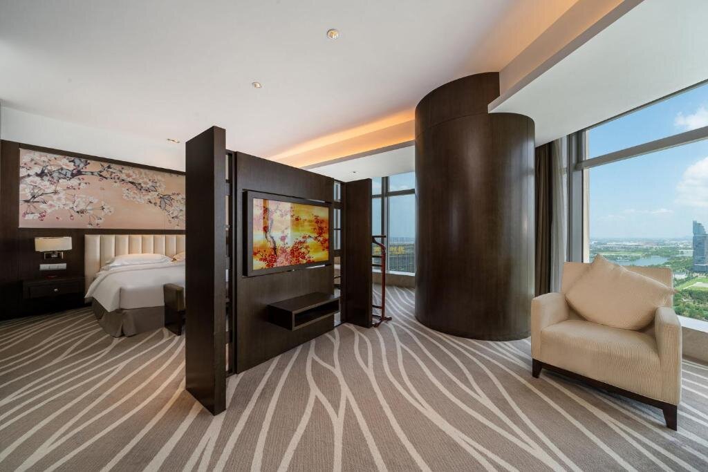 Premium Doppel Zimmer mit Seeblick Crowne Plaza Shaoxing, an IHG Hotel