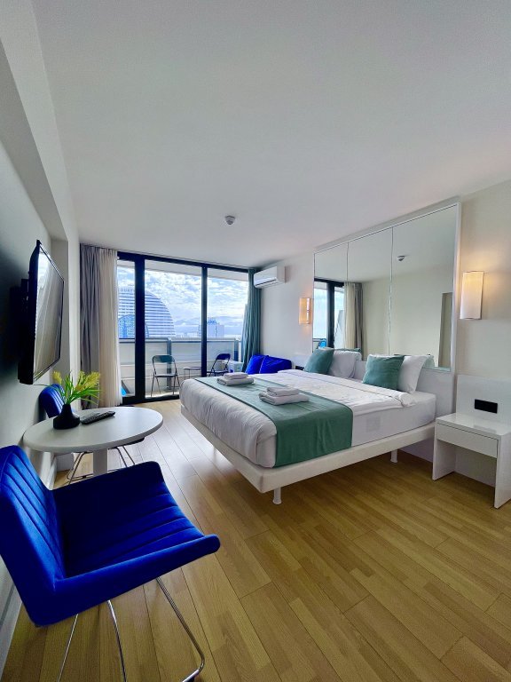 Superior Dreier Zimmer mit Balkon Rightapart Apart-Hotel