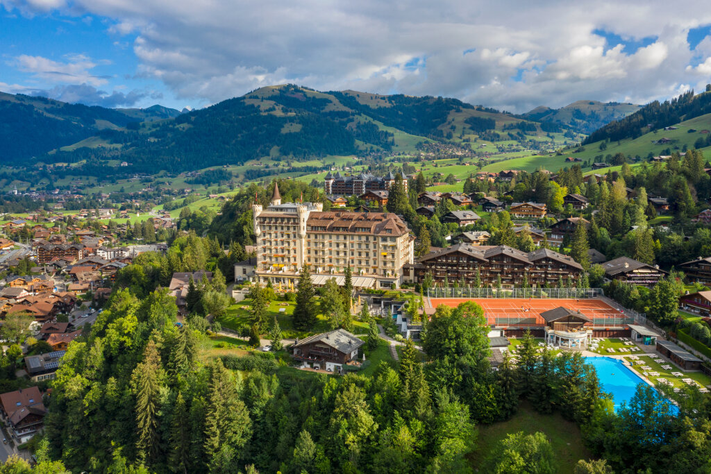 Gstaad Швейцария природа