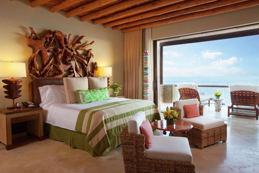 Двухместный люкс Premium c 1 комнатой beachfront Waldorf Astoria Los Cabos Pedregal