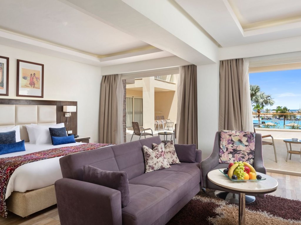 Double Junior Suite with sea view Pickalbatros White Beach Resort - Hurghada