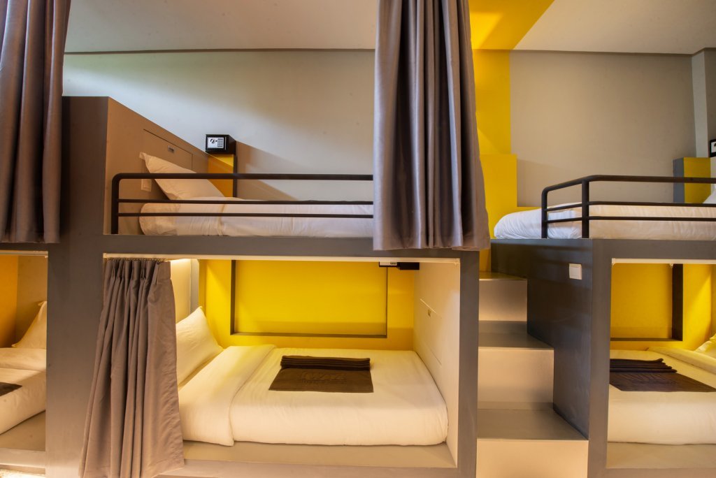 Кровать в общем номере The Twizt - Lifestyle Hostel
