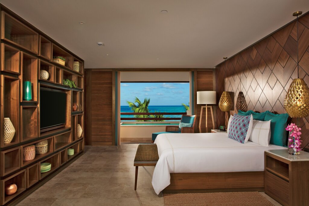 Двухместный люкс Preferred Club Honeymoon Secrets Maroma Beach Riviera Cancun
