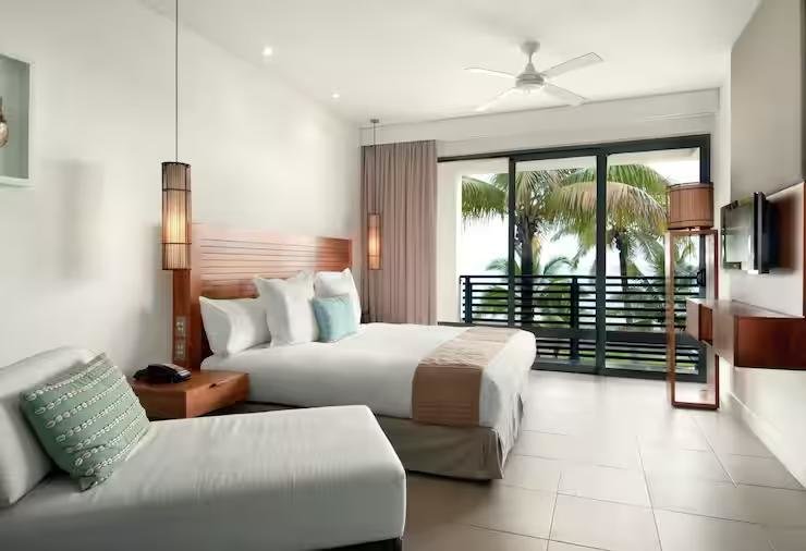 Двухместный люкс Deluxe c 1 комнатой beachfront Hilton Fiji Beach Resort and Spa