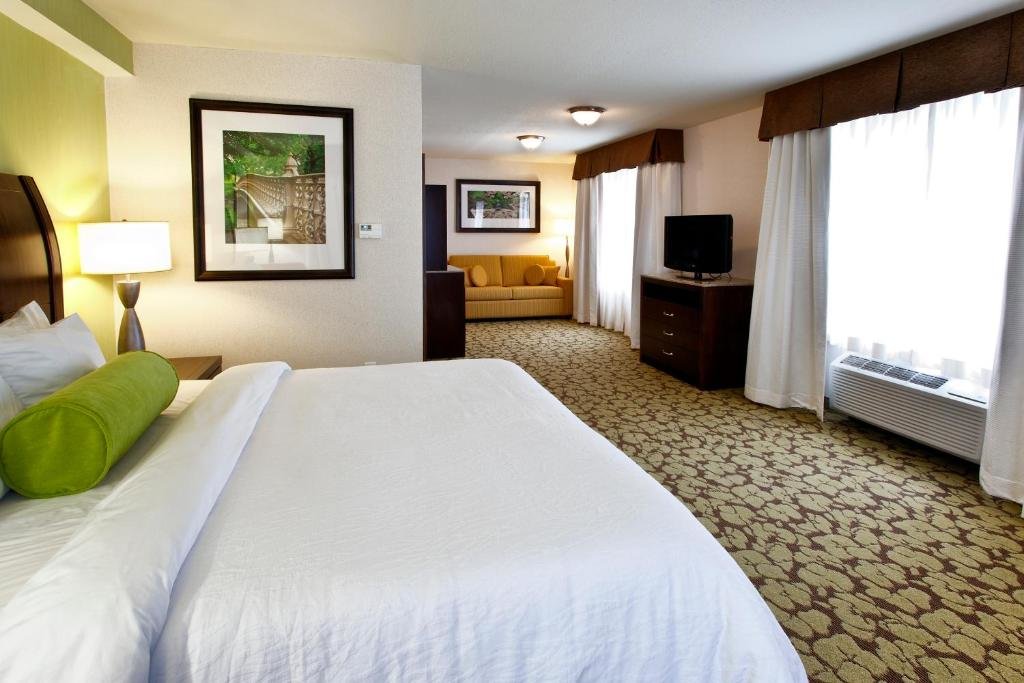 Suite doppia Corner 1 camera da letto Hilton Garden Inn New York / Staten Island