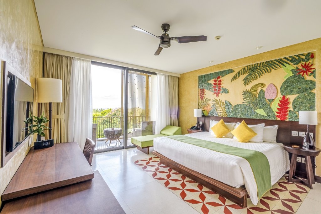 Двухместный номер Deluxe с балконом и с видом на море Salinda Resort Phu Quoc - Sparkling Wine Breakfast