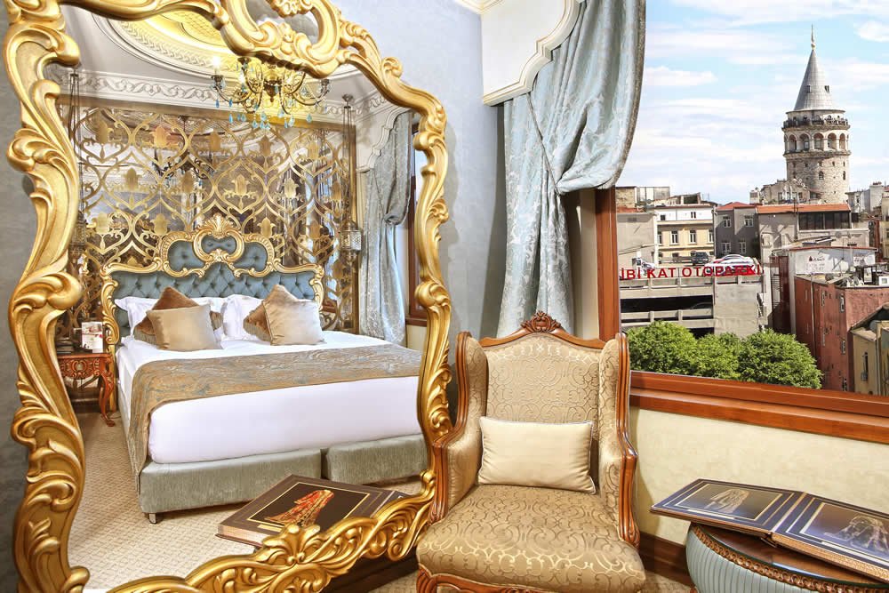 Двухместный номер with Galata Tower View Deluxe Daru Sultan Hotels Galata