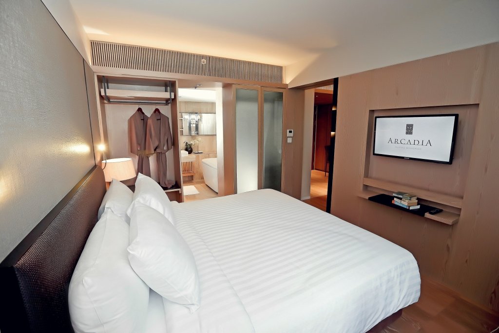 Двухместный люкс Superior c 1 комнатой Arcadia Suites Bangkok