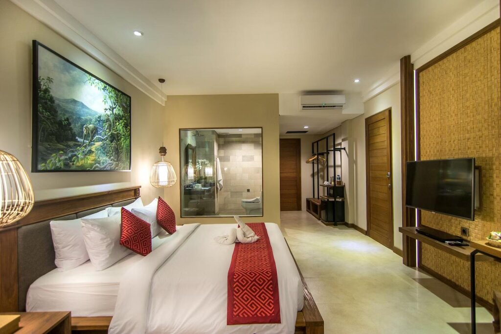 Двухместный номер Deluxe с видом на лагуну Anumana Ubud Hotel