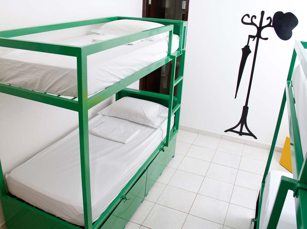 Кровать в общем номере (мужской номер) Che Lagarto Hostel Porto de Galinhas