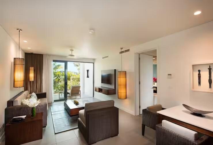 Двухместный люкс c 1 комнатой с видом на сад Hilton Fiji Beach Resort and Spa
