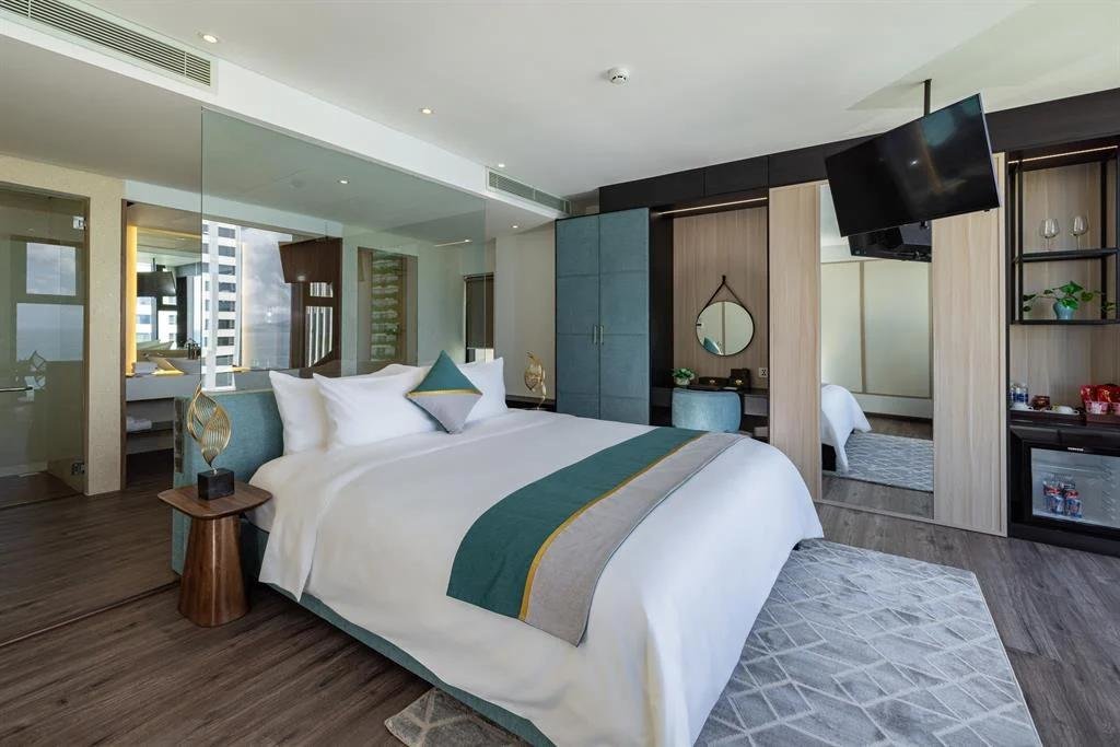 Junior suite doppia con vista sull'oceano Cicilia Hotels & Spa Danang Powered by ASTON