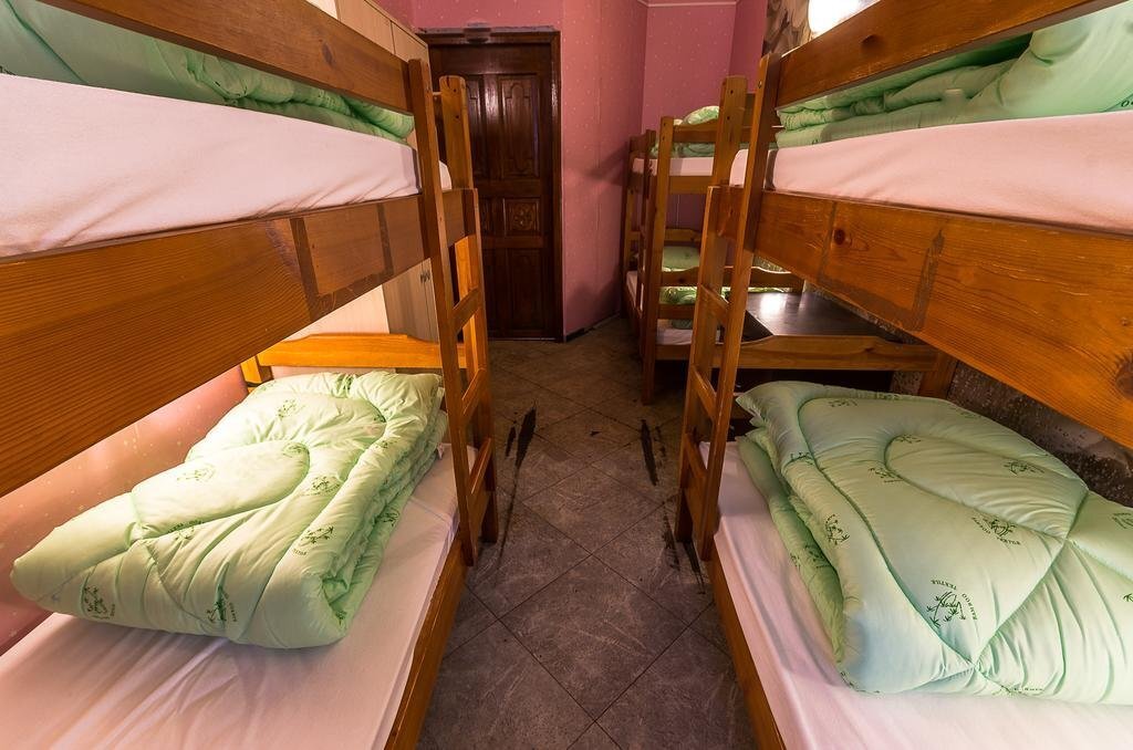 Кровать в общем номере Hostel Time at the Red Gate