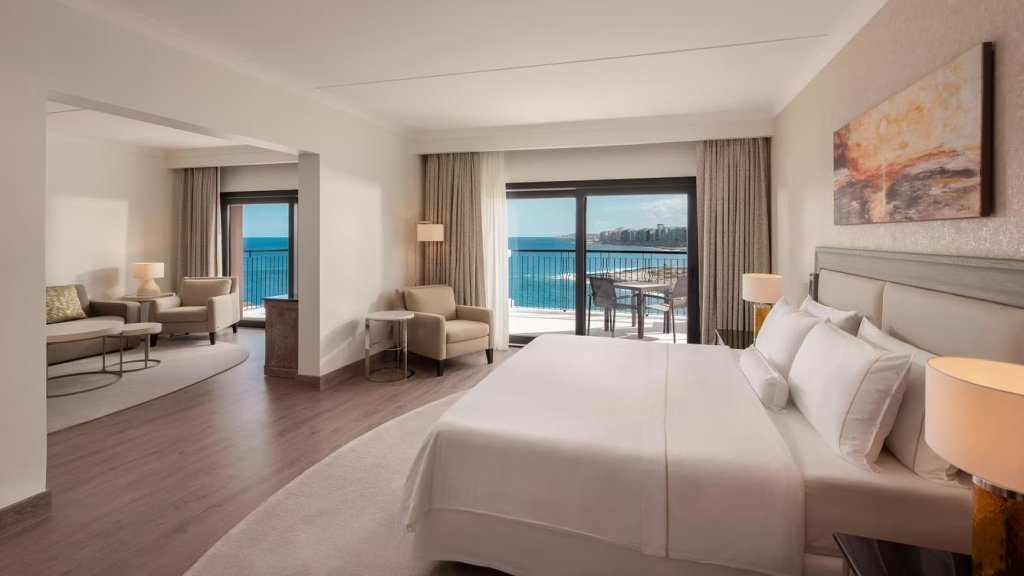 1 Bedroom Executive Double Suite with sea view The Westin Dragonara Resort, Malta