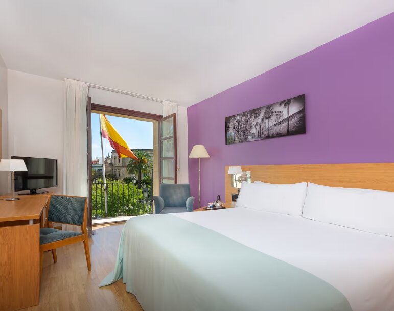 Habitación doble with terrace Premium Hotel Jerez Centro, Affiliated