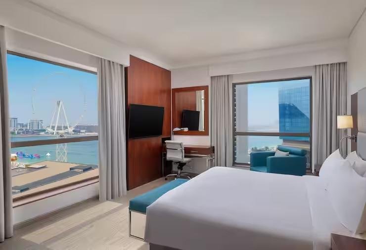 Suite familiare 2 camere con vista mare Hilton Dubai The Walk