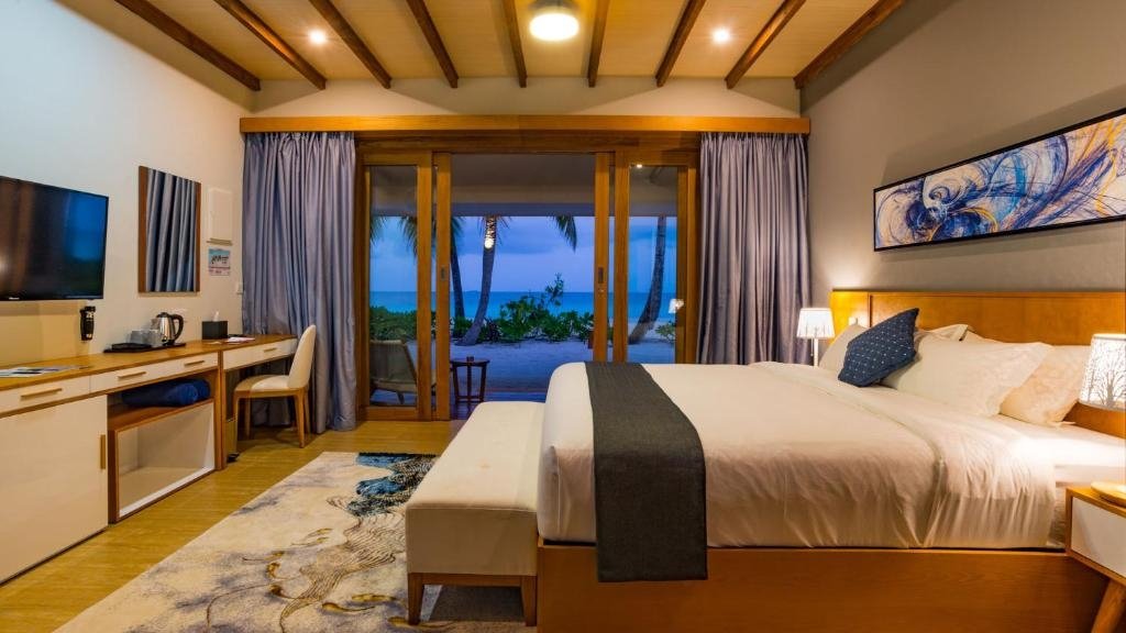 Двухместная вилла Pool Курортный Отель Fiyavalhu Resort Maldives