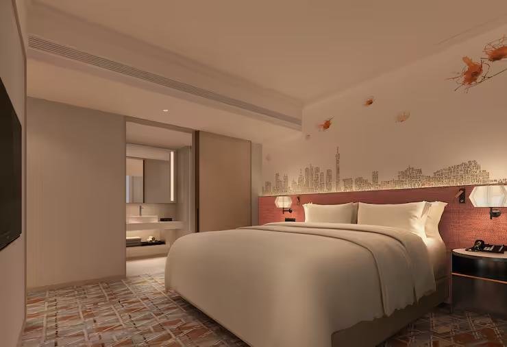 Doppel Junior-Suite 1 Schlafzimmer Hilton Garden Inn Guangzhou Tianhe