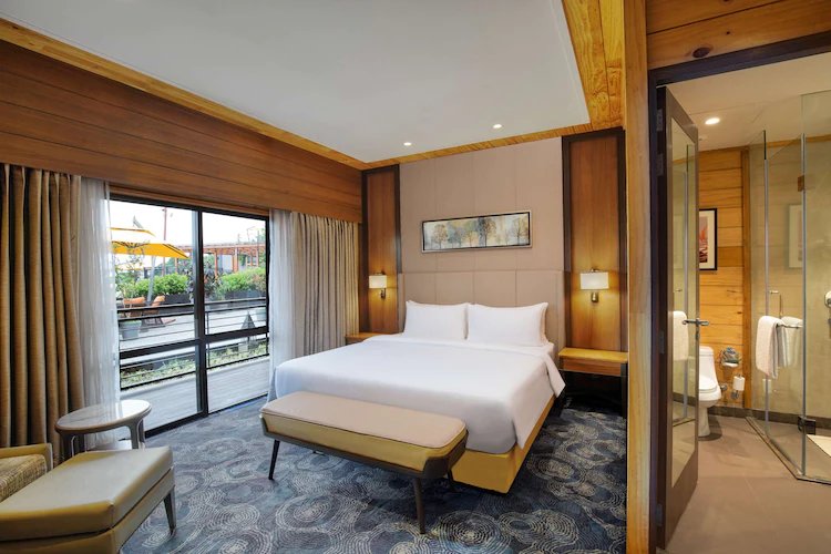 Doppel Suite 1 Schlafzimmer Radisson Blu Resort Dharamshala
