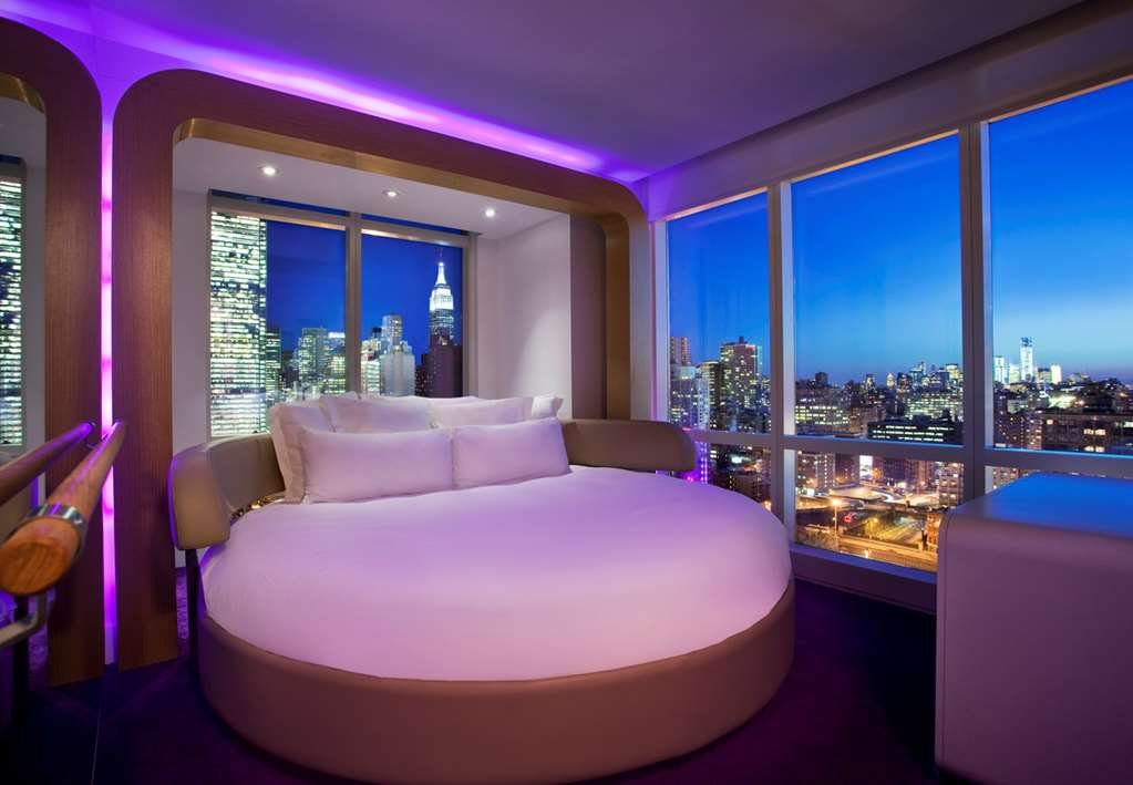 Двухместный люкс пентхаус с красивым видом из окна YOTEL New York Times Square