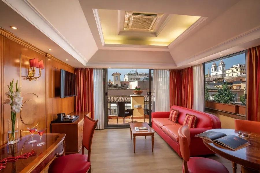 Двухместный люкс Deluxe Trinita Dei Monti Hotel Homs