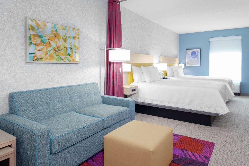 Четырёхместный люкс Accessible Home2 Suites By Hilton Orlando South Park