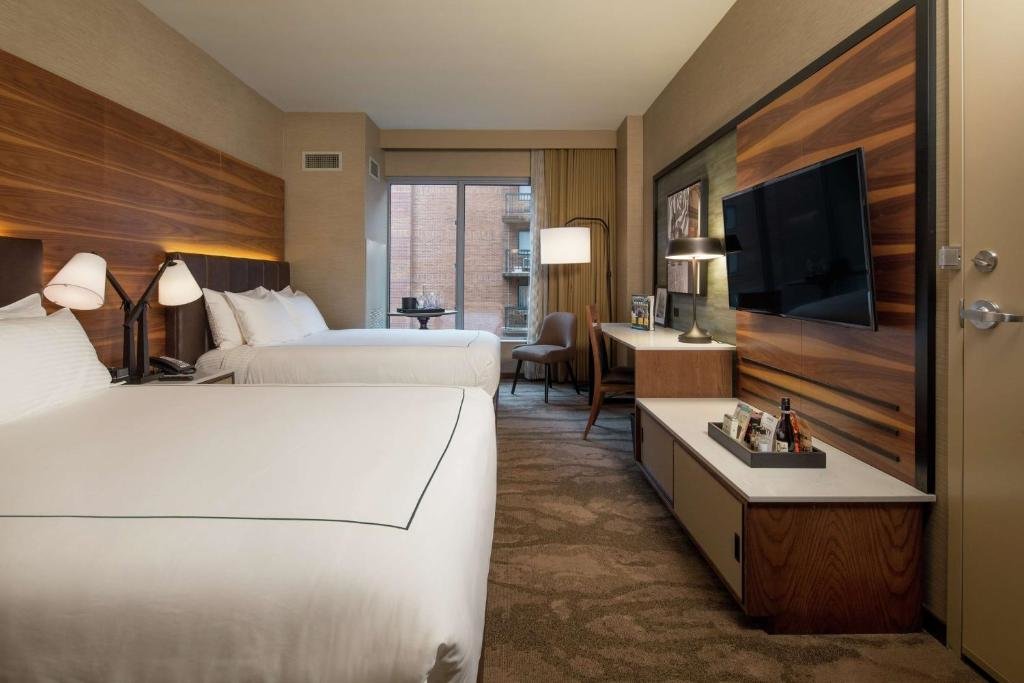 Hearing Accessible Quadruple room The Porter Portland, Curio Collection By Hilton