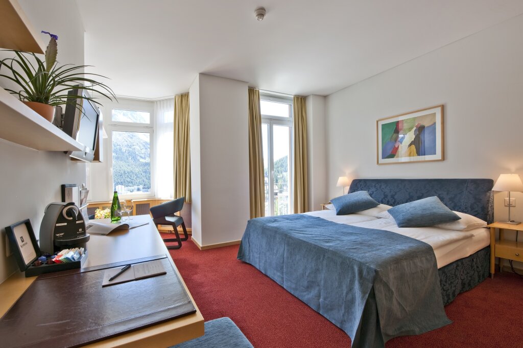 Doppel Junior Suite Corvatsch Schweizerhof Swiss Quality Hotel