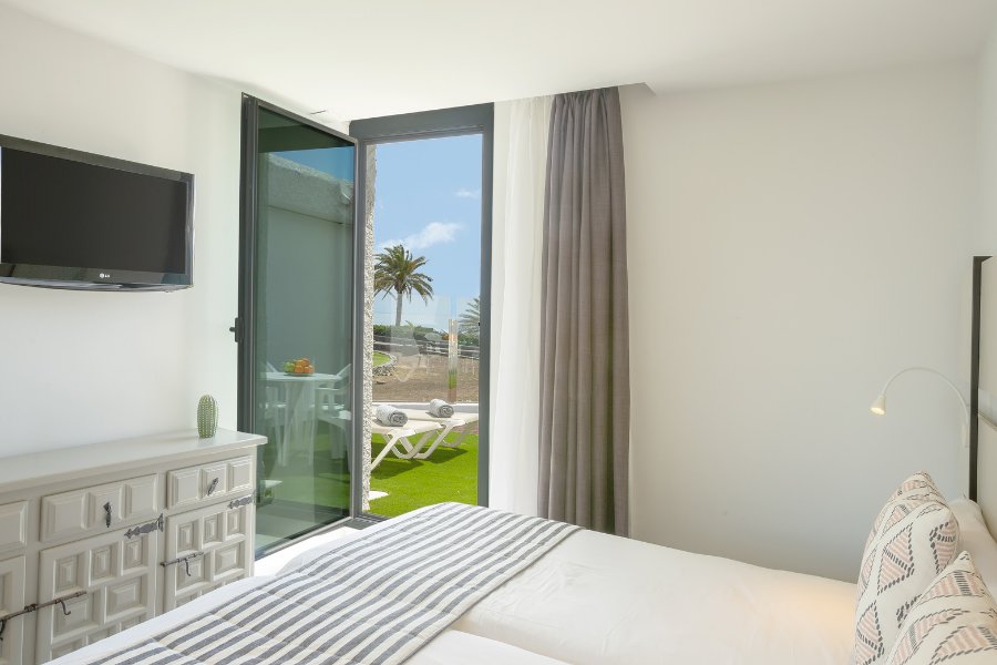 Четырёхместный Suite Bungalow с 2 комнатами с видом на море Бунгало Doña Rosa