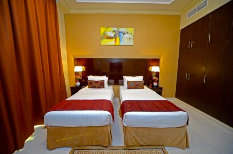 Двухместный люкс c 2 спальнями Emirates Stars Hotel Apartments Dubai