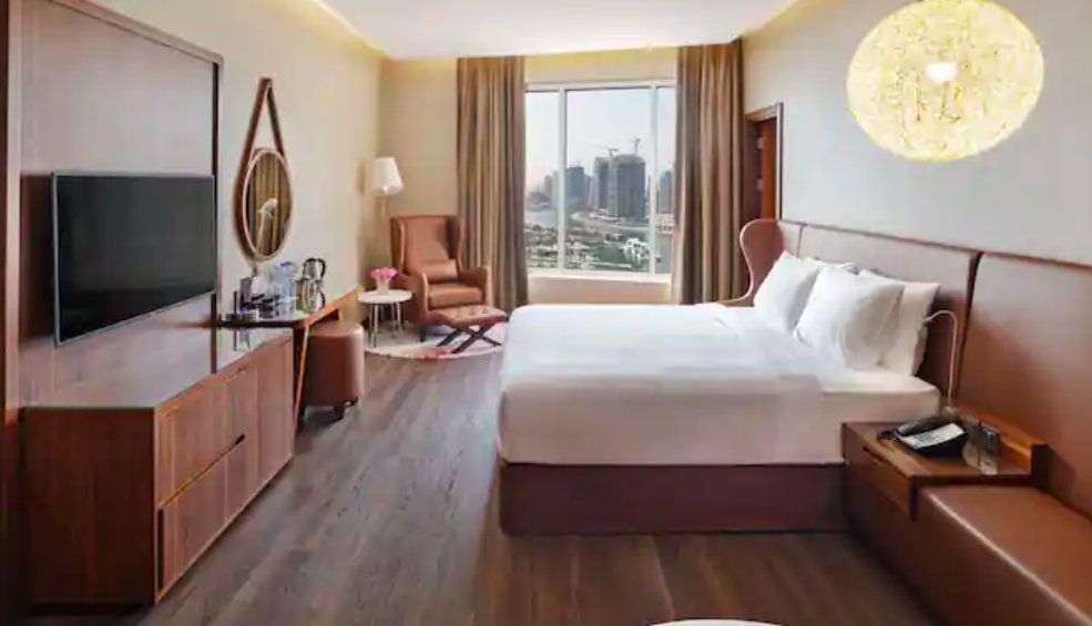 Superior Canal View Double room Radisson Blu Hotel, Dubai Canal View