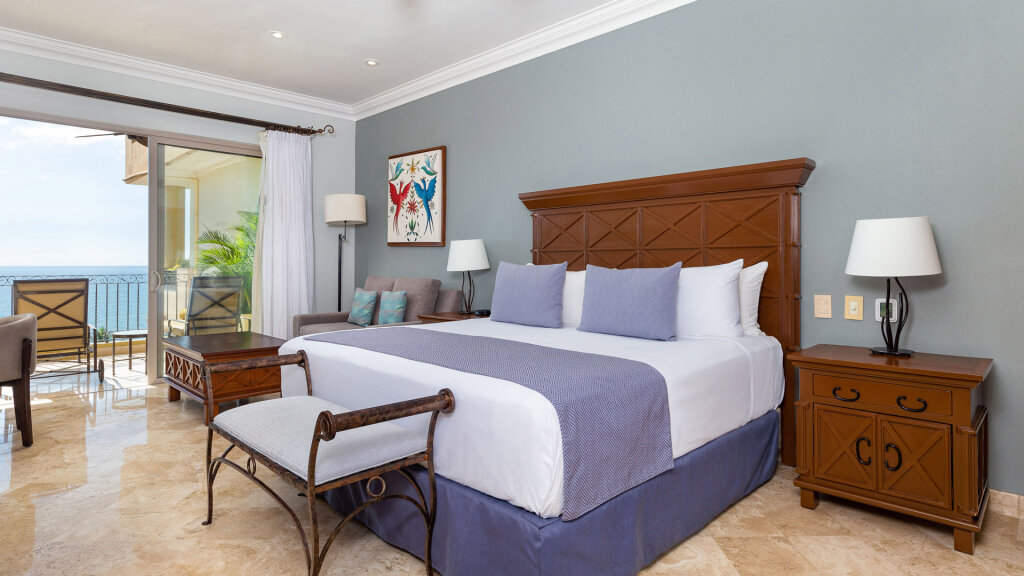 Suite doble 1 dormitorio con vista al océano Villa La Estancia Beach Resort & Spa Riviera Nayarit