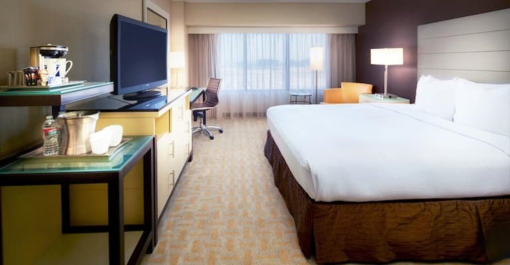Accessible Doppel Zimmer mit Blick Hilton Los Angeles Airport
