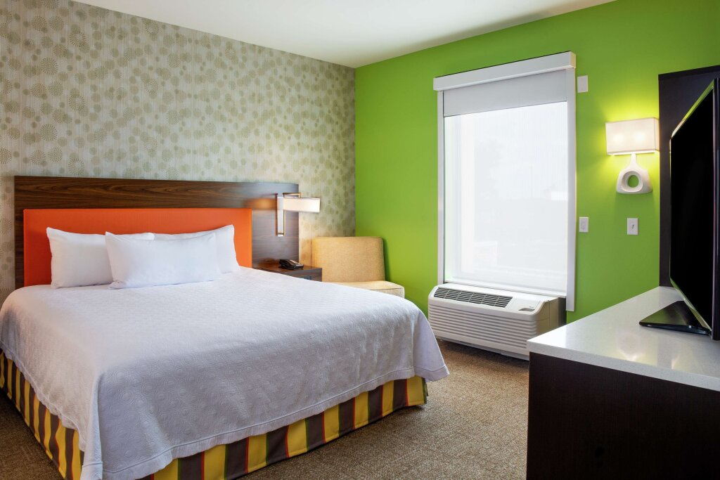 Двухместный люкс Hearing Accessible Home2 Suites By Hilton Indianapolis Greenwood