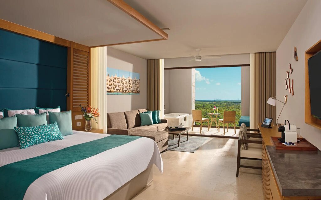 Doppel Junior-Suite mit Gartenblick Dreams Playa Mujeres Golf & Spa Resort