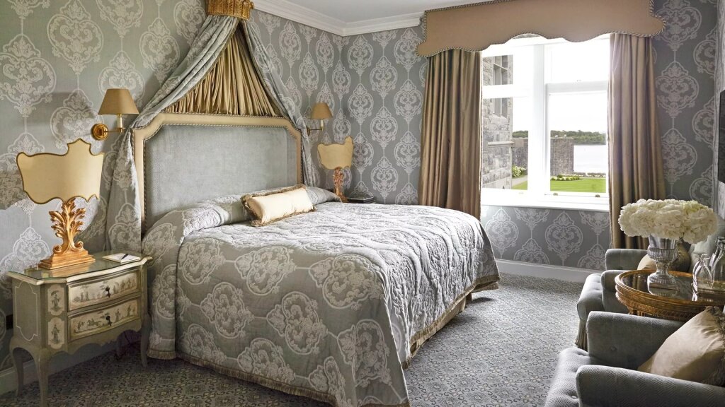 Deluxe Double room with lake view Ashford Castle