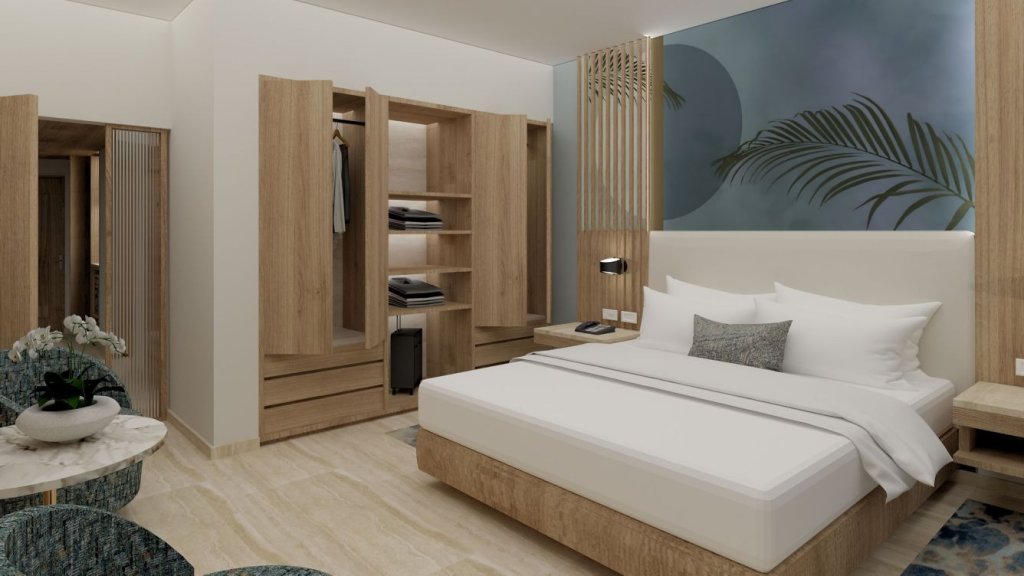 Двухместный люкс Executive с видом на океан Marriott Cancun, An All-Inclusive Resort