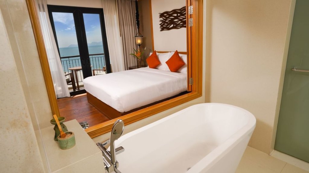 Двухместный люкс с видом на море Tanjung Rhu Resort