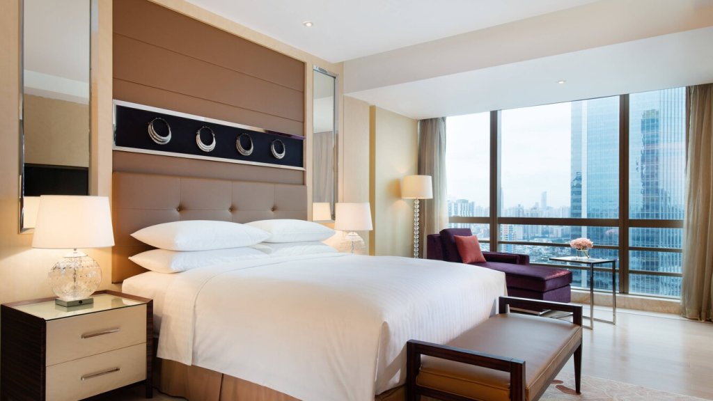 Suite doble Chairman 1 dormitorio Marriott Guangzhou Tianhe