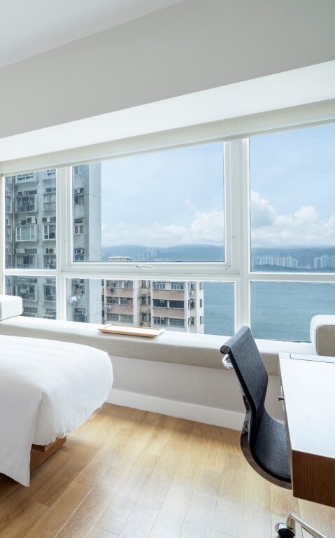 Camera doppia Deluxe con vista sul porto Jen Hong Kong