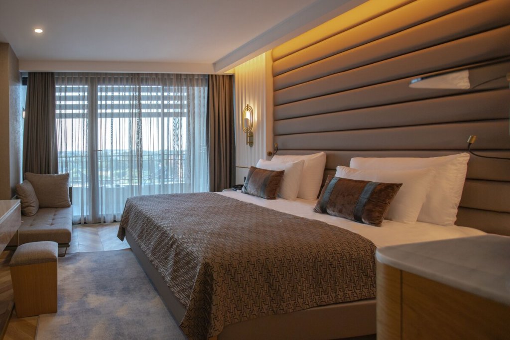 Camera doppia Comfort Standard con balcone e con vista sulla piscina Alexia Resort & Spa