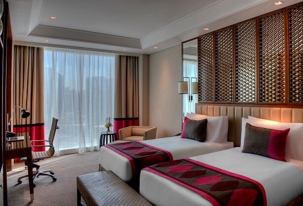 Двухместный люкс Burj view Luxury с 2 комнатами Taj Dubai