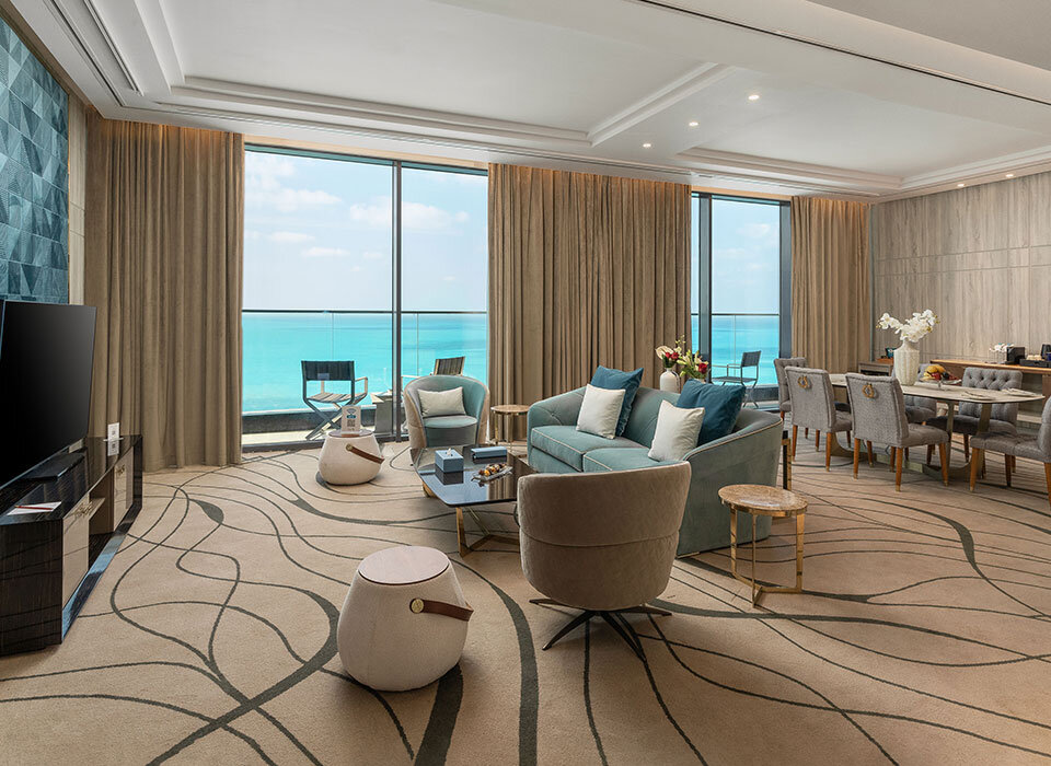 Suite doppia Executive con balcone e con vista mare Rixos Premium Alamein Hotel